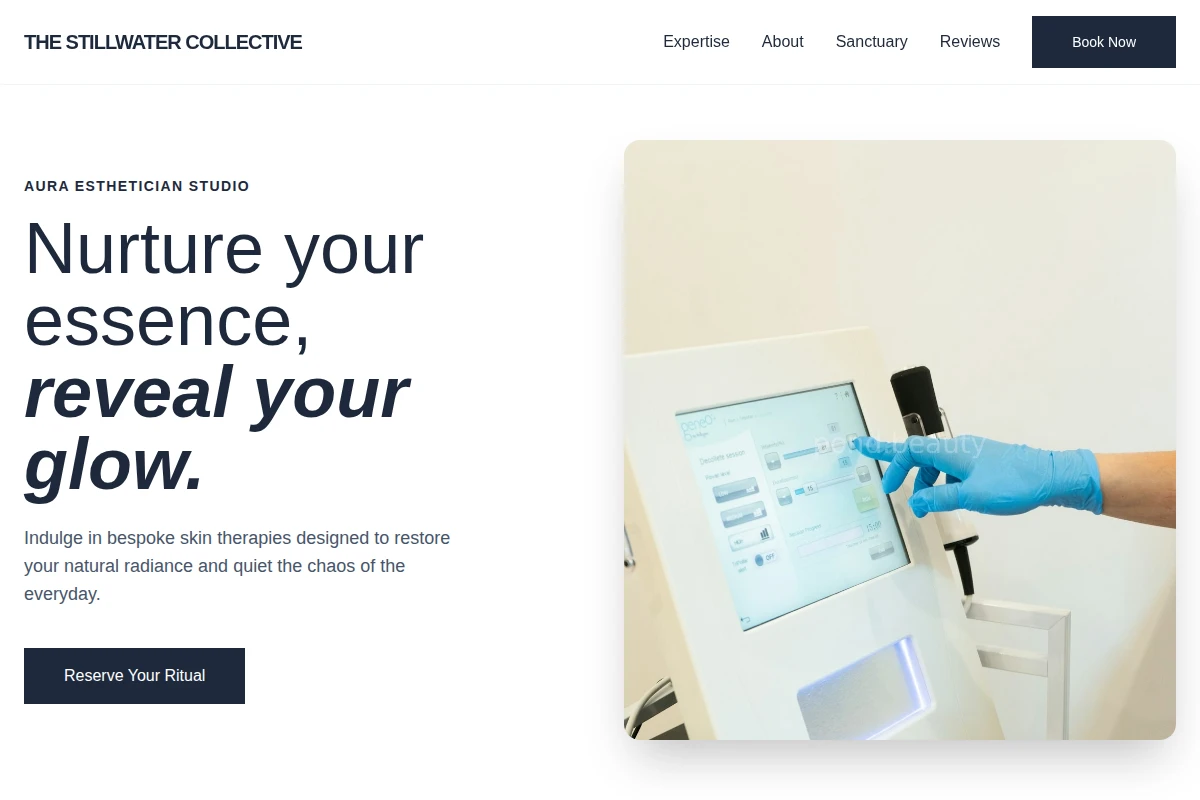 Premium Beauty Salon Website Design